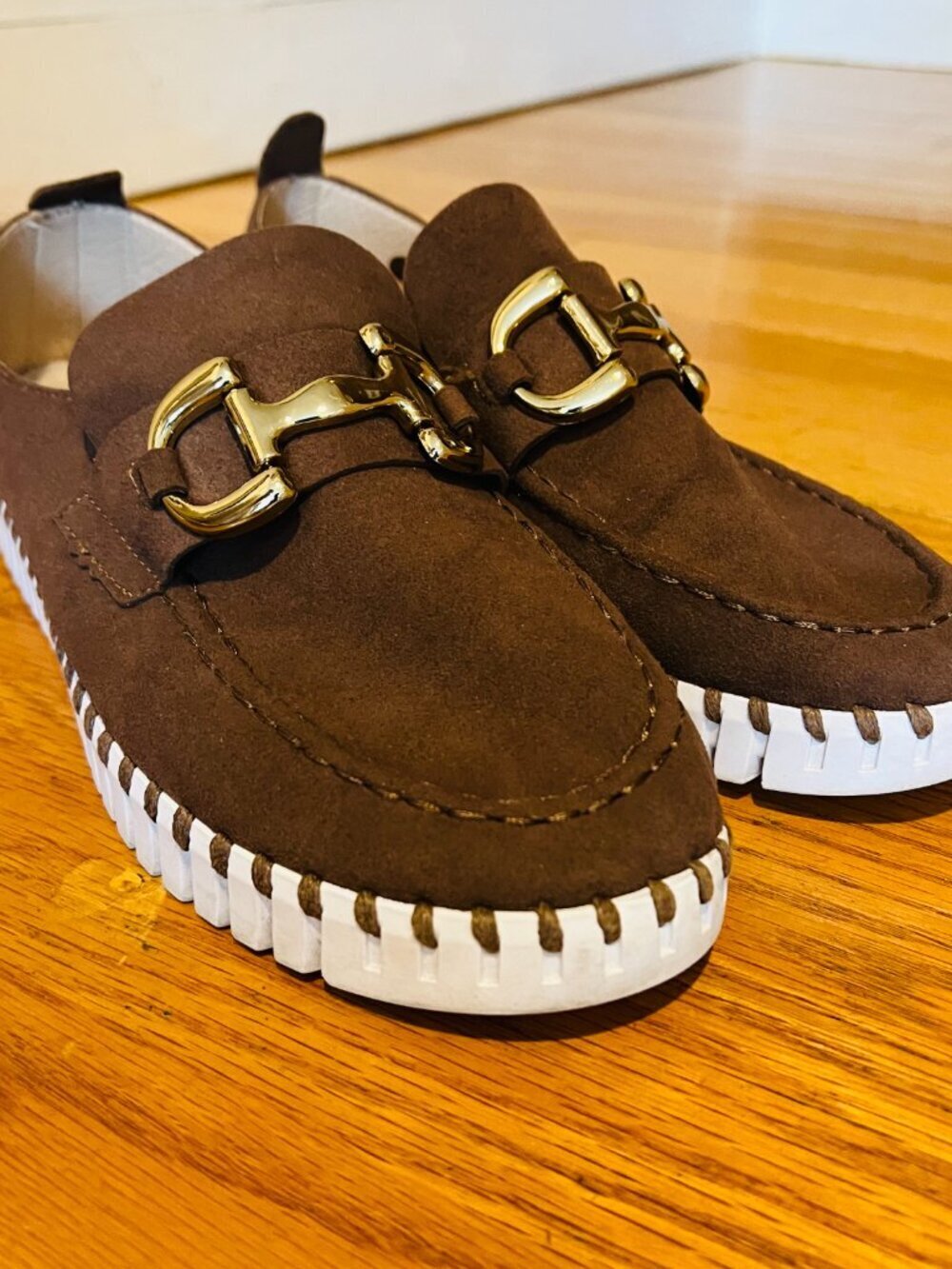 Ilse Jacobsen Tulip 3874 Brown Loafer Size 40 US 9